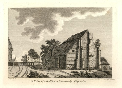 Abbey engraving