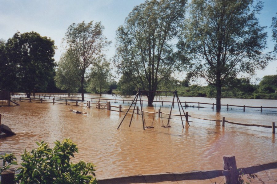 Flooding of the recreation ground